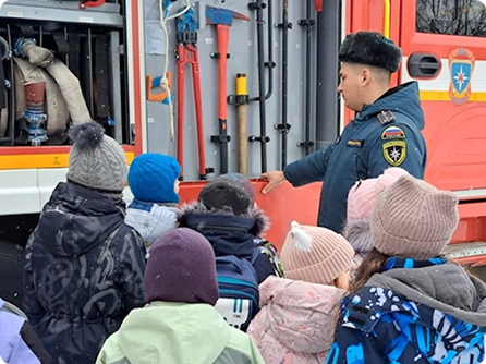Экскурсия в пожарную часть