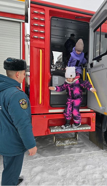 Экскурсия в пожарную часть